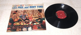 Les Paul &amp; Mary Ford Lovers Luau Columbia Vintage Vinyl Record - $5.78