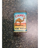 Vintage Camel Tire Tube Patch Advertising Can &amp; Contents - $29.69