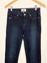 Paige Blue Denim Skyline Skinny Jeans Sz 25 Womens Pants  - $23.39