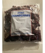 Dried cranberries 1 lb 14oz fat free 30oz cholesterol free USDA Food sod... - $19.99