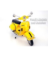 Vespa P200E Scooter 1/12 Scale Diecast Metal Model by NewRay - YELLOW - $40.89 CAD