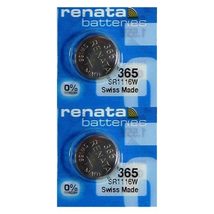 Renata 365 SR1116W Batteries - 1.55V Silver Oxide 365 Watch Battery (10 Count) - £3.94 GBP+