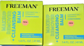 ( Lot 2 ) FREEMAN MAKEUP REMOVER Cleansing Balm w Coconut Oil &amp; Vitamin ... - $19.79