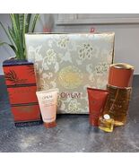 RARE Vtg YSL Opium 4 Pc Gift Set 3.3 &amp; .26 oz EDT Perfume, 1.6 oz Lotion... - €346,49 EUR