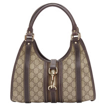 Gucci Joy Hobo Supreme Gg Monogram Horsebit Clasp Shoulder Bag Women Bro One - £641.93 GBP