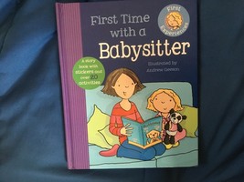First Time With A BabySitter Book w/Stickers *NEW* j1 - $8.99