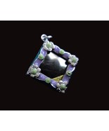 Ross Simons Sterling Silver Enameled Photo Frame Bracelet Charm - $9.50