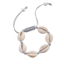 Women Shell Ankle Bracelet Natural Seashell Bracelet Jewelry Charm Barefoot Beac - £7.97 GBP