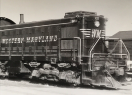 Western Maryland Railway Railroad WM #102 Alco S-1 Locomotive Photo Balt... - $9.49