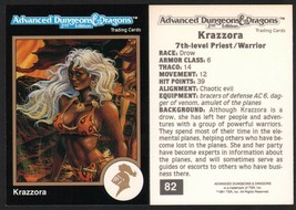 1991 TSR AD&amp;D Gold Dungeons &amp; Dragons RPG Fantasy Art Card #82 ~ Warrior Priest - $6.92