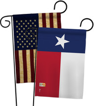 Texas - Impressions Decorative USA Vintage - Applique Garden Flags Pack - GP1405 - £24.83 GBP