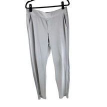 Athleta Womens Brooklyn Ankle Pant Pull On Pockets Gray 10T - £34.69 GBP