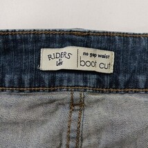 Riders By Lee Mid-Rise Women's Blue Bootcut Denim Jeans Size (27×30) image 3