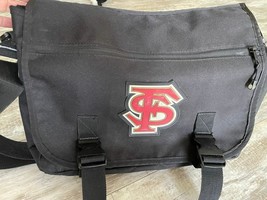 Florida State Universiy FSU Seminoles Canvas Messenger Bag w/ Handle &amp; Straps - $14.99