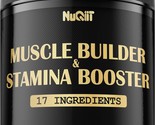 Nuquiit Muscle Builder &amp; Stamina Booster Dietary Supplement 120 Count - £10.08 GBP
