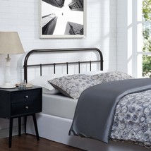 Serena Full Steel Headboard Brown MOD-5535-BRN - $85.97