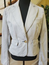 Polo Jeans Co, Ralph Lauren Light Blue-Gray Blazer Jacket Size M - $28.00