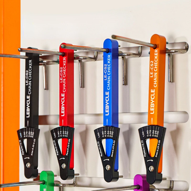 House Home MTB Bicycle Chain Wear Indicator Tool Chain Checker Kits Multi-Functi - £19.69 GBP