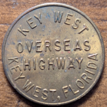 Key West, Florida FL Overseas Highway Transit Token - $15.00