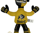 NCAA Colorado University BUFFS Home State Fanatic Plush Doll Stuffed RAR... - £12.37 GBP