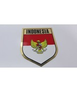 Indonesia Crest 4” x 5” Foil Sticker - £5.49 GBP