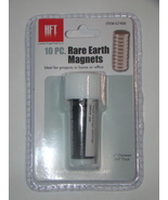 HFT - 10 PC. Rare Earth Magnets (5/16&quot; Diameter x 5/64&quot; Thick (New) magnets - $12.00