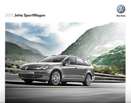 2012 Volkswagen Jetta Sportwagen Brochure Catalog Us 12 Vw Tdi Wagon - £6.39 GBP