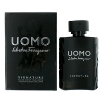 Uomo Signature by Salvatore Ferragamo, 3.4 oz Eau De Parfum Spray for Men - £42.75 GBP