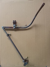 Stamp brake with rubber pad new retro for vintage bicycle chromed or non... - $75.00