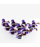 Ninjago Kapau'rai Purple Snake Army Minifigure Compatible Lego Bricks Set 10Pcs - £12.48 GBP