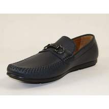 Men's Driving Shoes GENIO Turkey Casual Dress Genuine Leather 120741706 D.Blue image 3