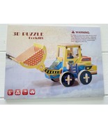 STEM 3D Wood Forklift Jigsaw Puzzle Building Set - £6.10 GBP