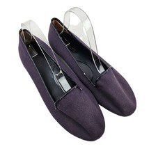 Talbots Flats Womens Size 9.5M Blue Canvas Loafers Comfort Business Casu... - £12.45 GBP