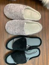 Isotoner and Charter Club Slippers Lot of Two Pairs, Size Large - $44.00