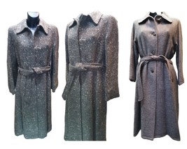 Women&#39;s Coat Wool 40-46 Hot Long Various Models Vintage Original Made IN Italy - £139.69 GBP+