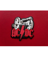 AC/DC HEAVY ROCK METAL POP MUSIC BAND EMBROIDERED PATCH  - £3.92 GBP