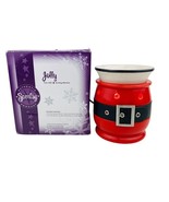 Scentsy Jolly Santa Suit Full Size Warmer Retired Tested w/Box Holiday C... - $26.94 CAD
