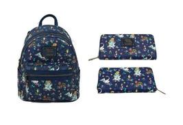 Loungefly Swan Princess &amp; Friends Aop Ltd Ed Mini Backpack &amp; Wallet Set - £47.44 GBP+
