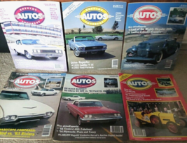 1986 Vintage Hemmings Special Interest Autos Car Magazine Lot Of 6 Full Year - £14.84 GBP