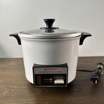 Vintage HITACHI RD-405P Chime-O-Matic Automatic Rice Cooker Veggie Steamer - £36.95 GBP