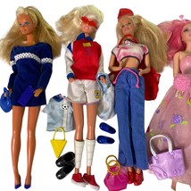 Barbie Doll lot of 6 McDonalds NSYNC Soccer Swimsuit Fashion Accessories VTG 90s - £23.01 GBP