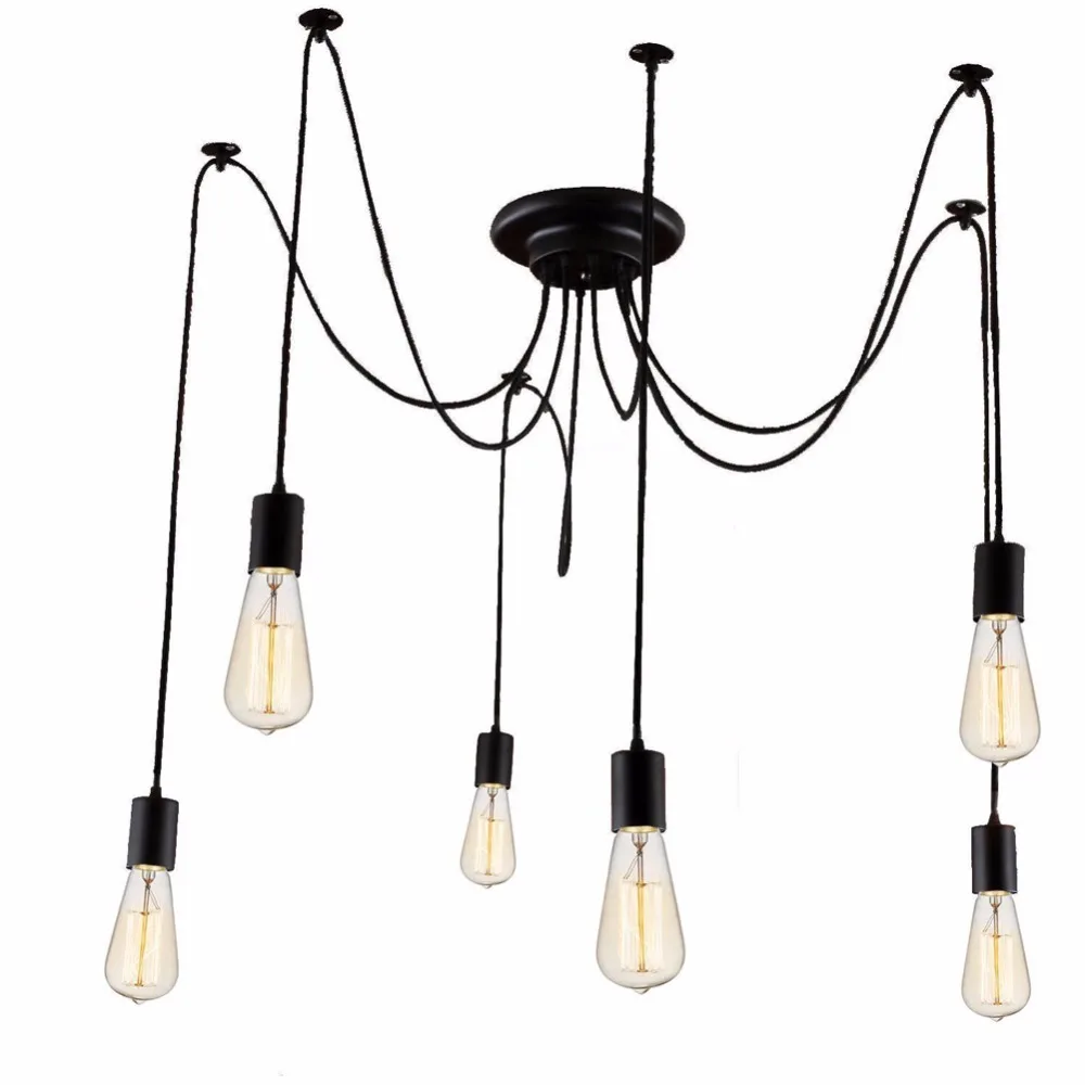 DIY Adjustable Light RH Designer Loft  country industrial Warehouse Edison Vinta - £185.31 GBP