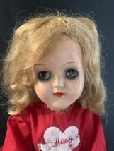 Vintage Mary Hartline Ideal Doll P-91 14" All Original - $32.73