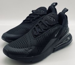 NEW Nike Air Max 270 ‘Triple Black’ AH8050-005 Men’s Size 12 - £143.80 GBP