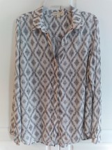 Cloth &amp; Stone Anthropologie Shirt Women&#39;s Med Buttoned Long Sleeve Casua... - $24.75