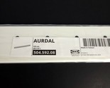 IKEA AURDAL Suspension Rail White 49 1/4&quot; 504.592.08 - $51.23
