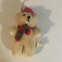 Vintage Applause Bear Small Holiday Ornament Christmas Decoration XM1 - £4.66 GBP