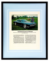 VINTAGE 1966 Buick Riviera Gran Sport Framed 11x14 Advertisement - $44.54