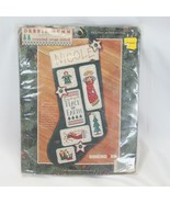 Debbie Mumm Peace on Earth 8512 Counted Cross Stitch Stocking 17&quot; NEW - £10.13 GBP