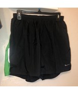 Nike Dry Fit Running Shorts Womens Large Inner Brief &amp; Coin Pocket 5&quot; In... - €9,45 EUR